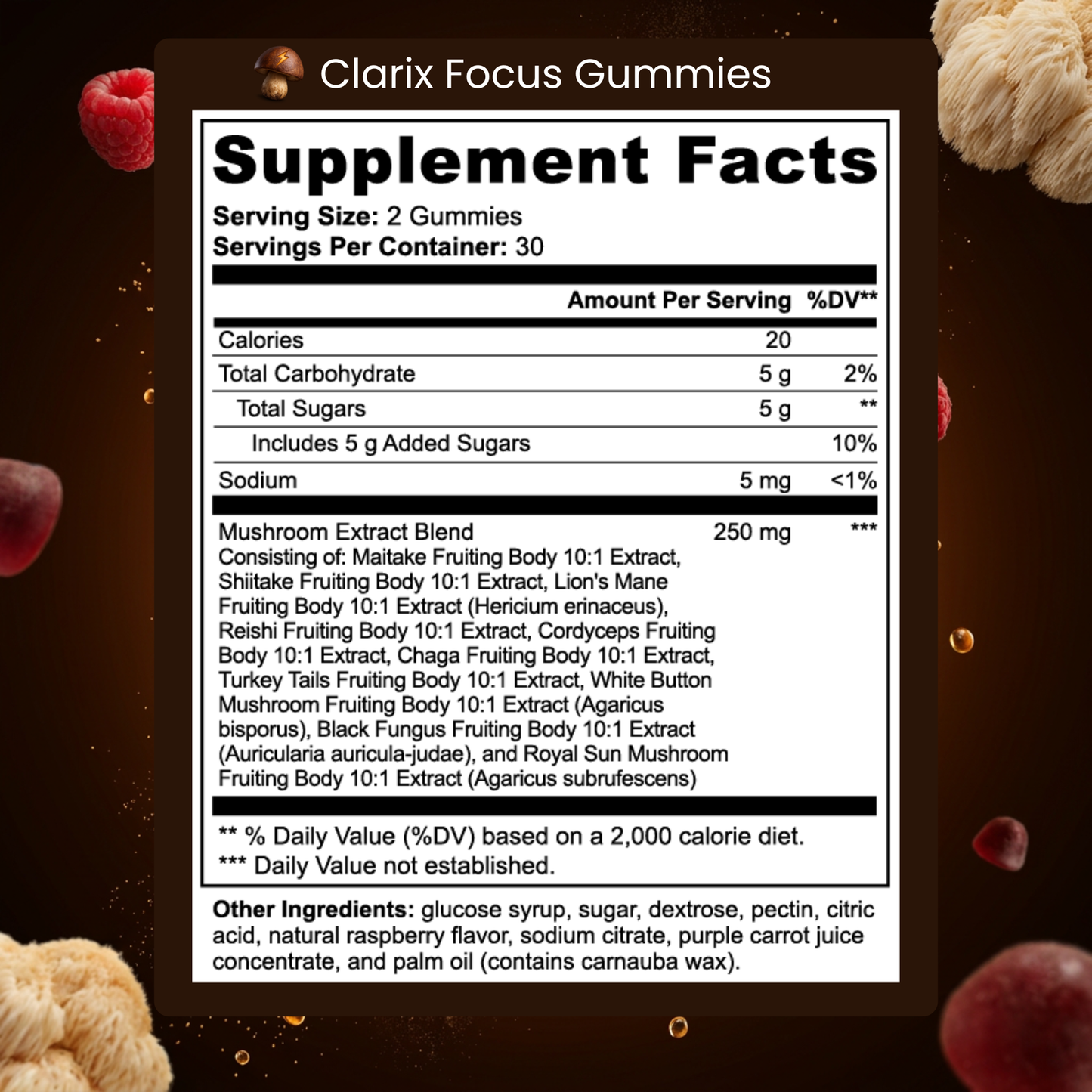 Clarix Focus Gummies