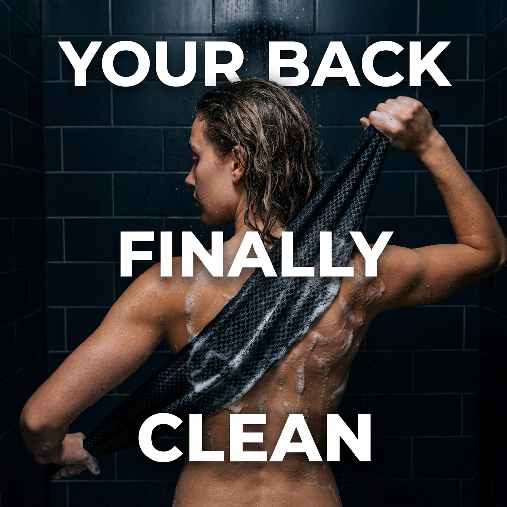 Nuorify Exfoliating Antibacterial Shower Towel